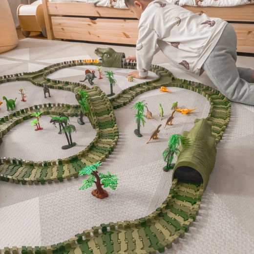 Lanksti trasa su dešimtimis išdėstymų