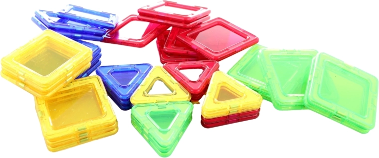 Įvairios formos ir spalvos