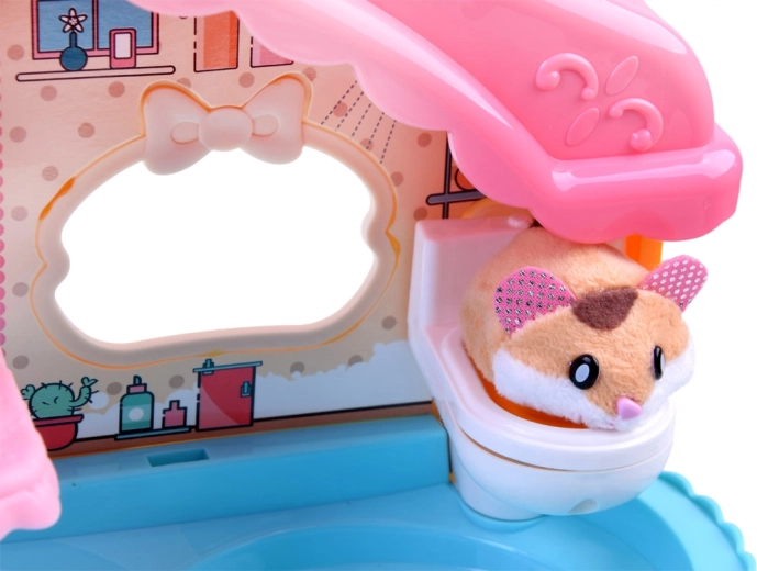 Lovelė ir tualetas su garso efektais