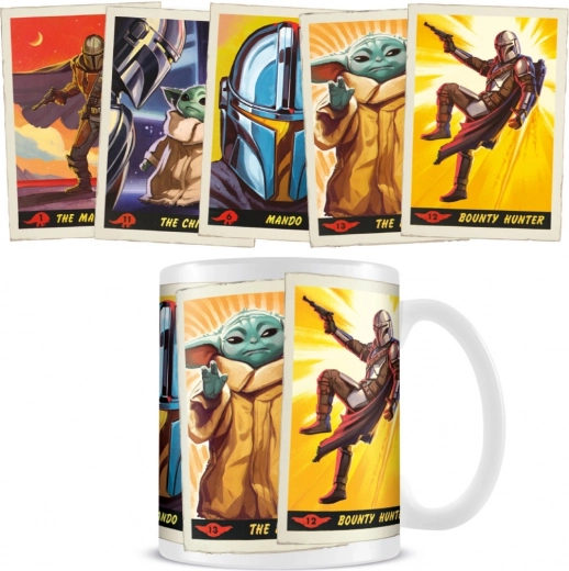 315 ml keramikinis puodelis su The Child ir Bounty Hunter motyvais