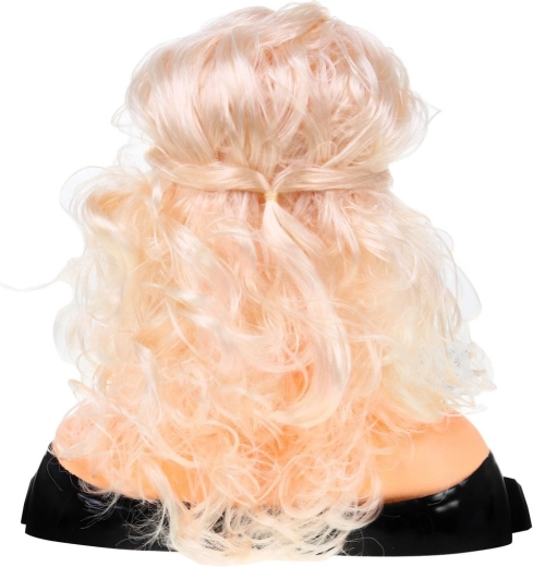 Realistiški blond plaukai lengvam šukavimui