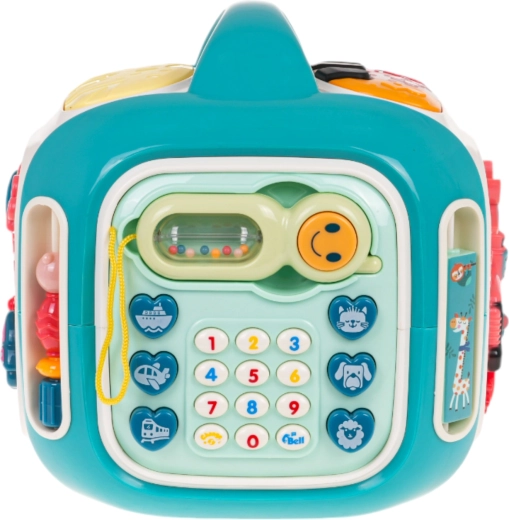 Telefonas, skaičiai ir gyvūnų bei transporto garsai