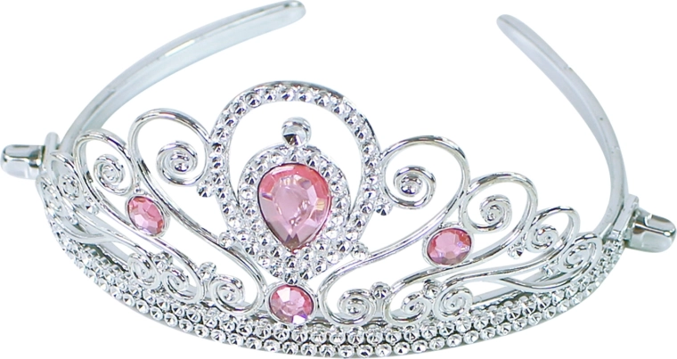 Elegantiška sidabrinė karūna