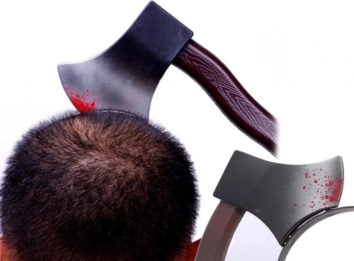 Kirvio galvoje iliuzija akimirksniu