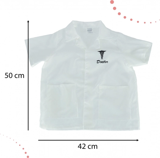 Realistinis gydytojo chalatas