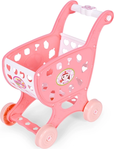 Realistiškas vežimėlis tikram parduotuvės žaidimui