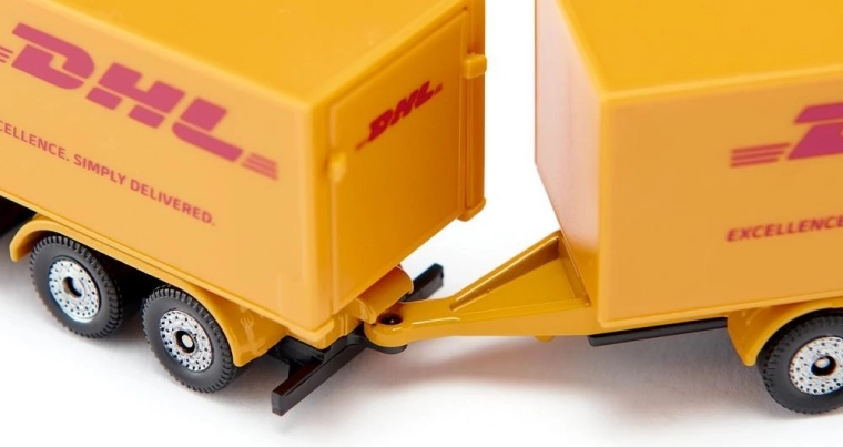 Realistiškos detalės ir oficiali DHL išvaizda