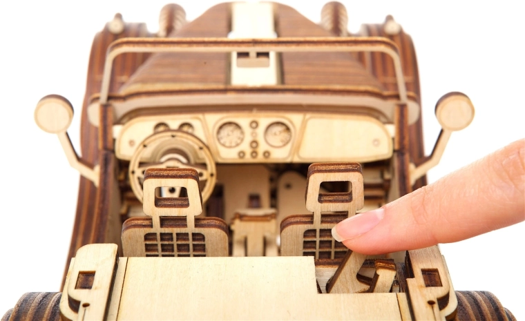 Detailed interior and realistic craftsmanship
