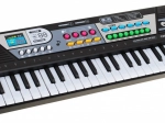 49 klavišų vaikiškas klavišiniai 5+ su mikrofonu ir įrašymu