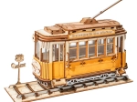 Robotime Rolife 3D wooden tram puzzle