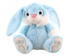 Blue plush bunny 23 cm