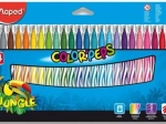MAPED Color'Peps Jungle Washable Markers, 24 pcs