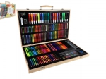 Creative painting set 180 pcs in wooden case 47 × 30 × 4.5 cm