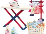 Woopie Children's Ironing Set XXL with Ironing Board and Laundry Basket