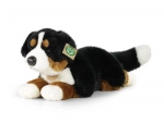 Plush Bernese Mountain Dog lying 44 cm eco-friendly