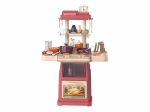 Kids’ kitchen with steam and light effects 44 × 21 × 66 cm
