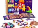 Air-drying modeling clay set 36 colors OKTO