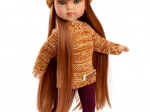 Realistiška lėlė Penelope su visu viniliniu kūnu, 34 cm