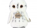 Plush snowy owl 18 cm eco‑friendly