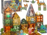 Glowing Magnetic Building Set 124 Pieces