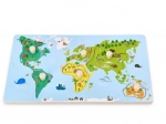 Wooden Educational World Map for Children
