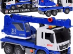 Crane Truck with Movable Arm and Light and Sound Effects