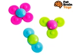 Fidget suktukai WHIRLY SQUIGZ – 3 vnt. rinkinys su siurbtukais