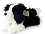 Plush Dog Border Collie Lying Eco-friendly