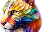 WOODEN CITY wooden puzzle Colorful Puma 150 pieces