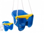 Vaikiškos sūpynės Baby, plastikinės su apsaugine juosta