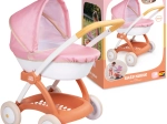 Smoby Baby Nurse vežimėlis lėlėms su metaliniu rėmu