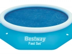 Saulės baseino danga 244 cm BESTWAY Fast Set
