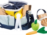 Small foot horse care set with bag