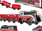 WOOPIE Electric Locomotive with Magnetic Carriages