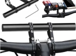 Handlebar extension mount for a bicycle or scooter
