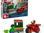 LEGO MARVEL Iron Man on a Motorcycle and Hulk 4+