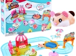 Interactive ice track with hamster and accessories