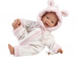 Llorens Little Baby realistic doll baby with soft fabric body