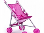 Children's Pink Sports Stroller with Unicorn