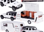 Visureigis su karavanu – šviečiantis modelis 1:32