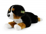 Plush Bernese Mountain Dog lying 61 cm eco-friendly
