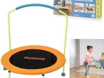 Bestway WonderJump vaikiškas batutas su turėklu, sulankstomas, 91 × 96 cm