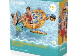 Bestway pripučiama plaukiojanti vėžlio formos platforma Majolika 183 × 173 cm su rankenomis