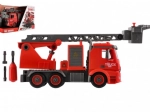 Screw-together fire truck 36 cm with light and sound, sprays water