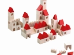 Wooden Construction Set Town