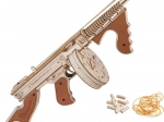 RoboTime 3D wooden mechanical model kit submachine gun THOMPSON