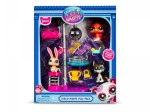 Littlest Pet Shop Disco Nights – figūrėlių rinkinys su 3 gyvūnėliais