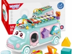 Muzikinis automobiliukas su rūšiuokliu ir ksilofonu, žalias Woopie