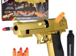 Toy Golden Desert Eagle with Silencer