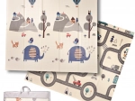 Folding Foam Educational Mat Street/Forest